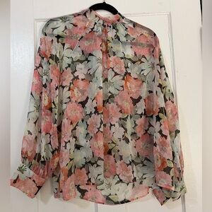Zara Floral Blouse